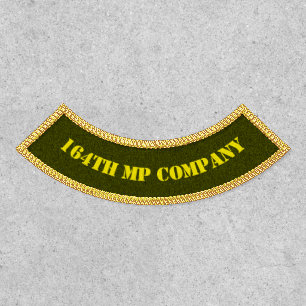 164th MP Co. Rocker Patch