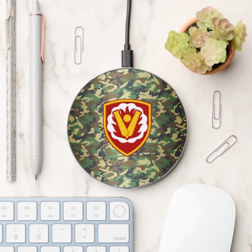 164th MP Patch  Wireless Charger