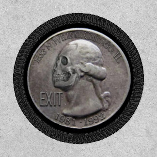 1653 Quarter Skull Patch