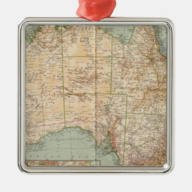 16667 Australia Metal Ornament (Front)