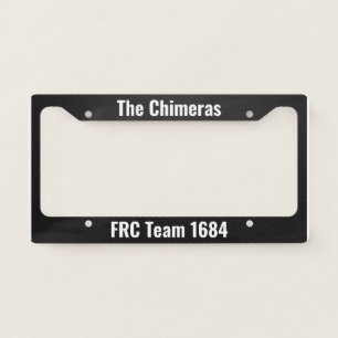 1684 License Plate Frame