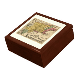 1685 Map - New Belgium, The New World, New England Gift Box