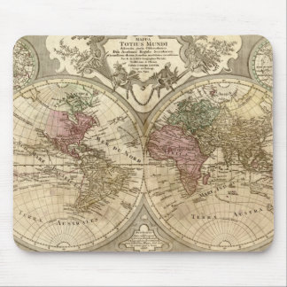 1690 Guillaume Old World Map Mouse Pad