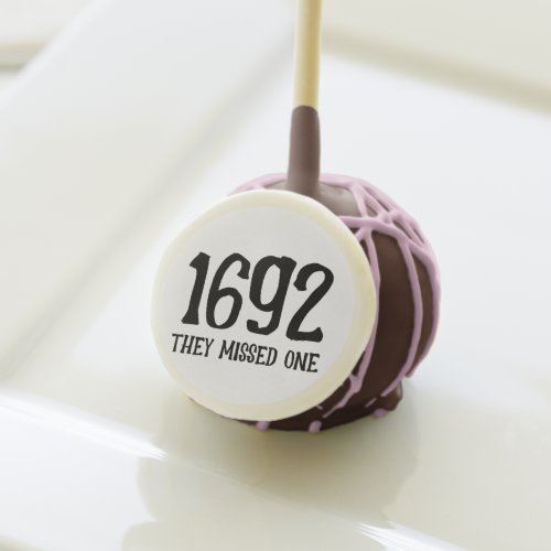 1692 they missed one cake pops