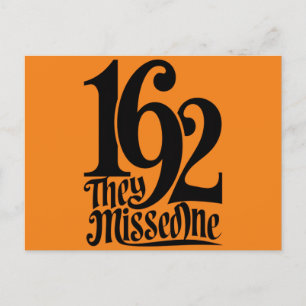 1692 They Missed One Witch Halloween Spooky Season Postcard