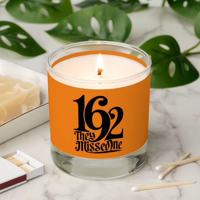1692 They Missed One Witch Halloween Spooky Season Scented Candle (Lit)