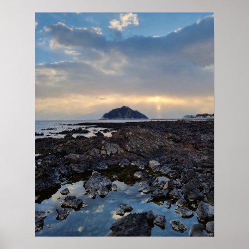 16×20 Seogwipo Coast Jeju-do Korea Photo Print