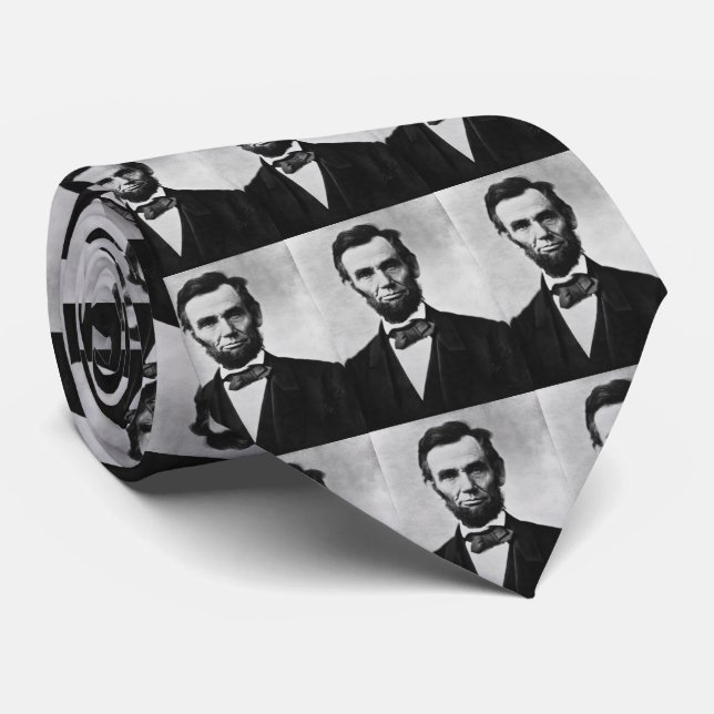 16 Abraham Lincoln Neck Tie (Rolled)