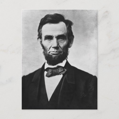 16 Abraham Lincoln Postcard