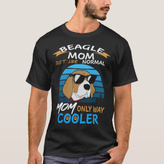 16 Beagle Mom Cooler Beagle T-Shirt