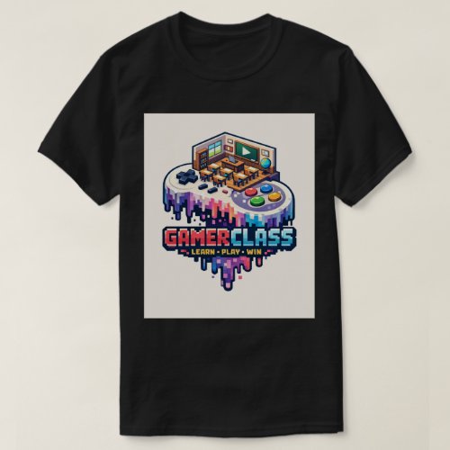 16-Bit Melting YouTube Gaming Controller T-Shirt