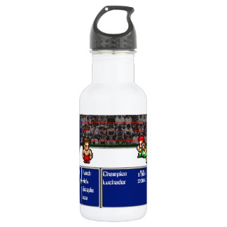 16 bit RPG Wrestling Stainless Steel Water Bottle
