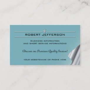 16 Business Card Facility Management Finance