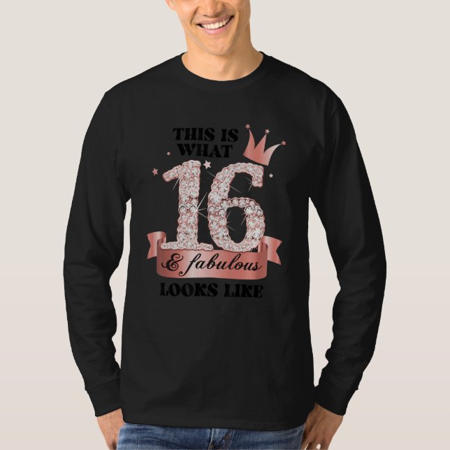 16 & Fabulous I Rose And White Party Group Candid  T-Shirt (Front)