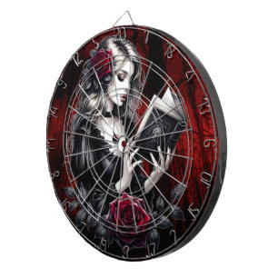 #16 Gothic Fun  Dart Board