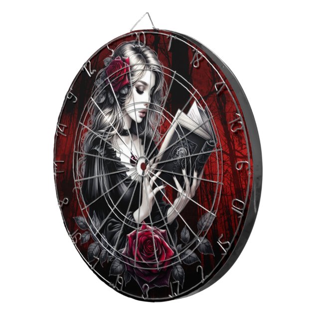 #16 Gothic Fun  Dart Board (Front Right)