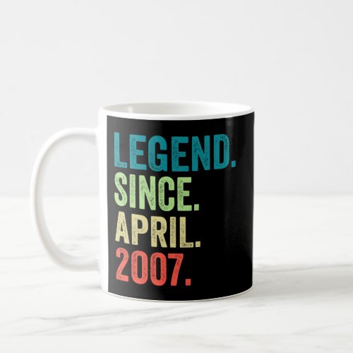 16 Legend Since April 2007 16Th Coffee Mug