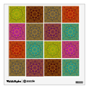 16 Mosaic Kitchen Bathroom Removable Tile Stickers