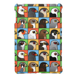 16 North American Raptor Profiles Case Savvy iPad Mini Finish Case