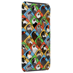 16 North American Raptor Profiles Case-Mate iPod Touch Barely There Case