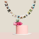 16 own photos personalised family bunting  bunting flags