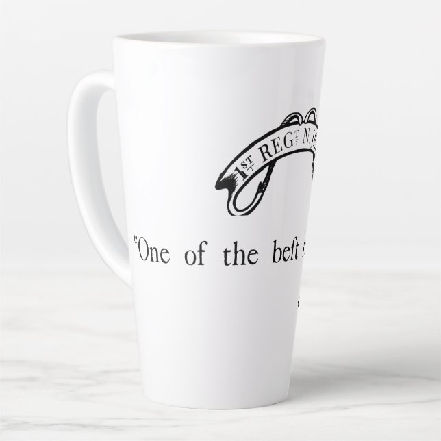 16 oz mug 'One of the Best...' Washington quote (Left Angle)