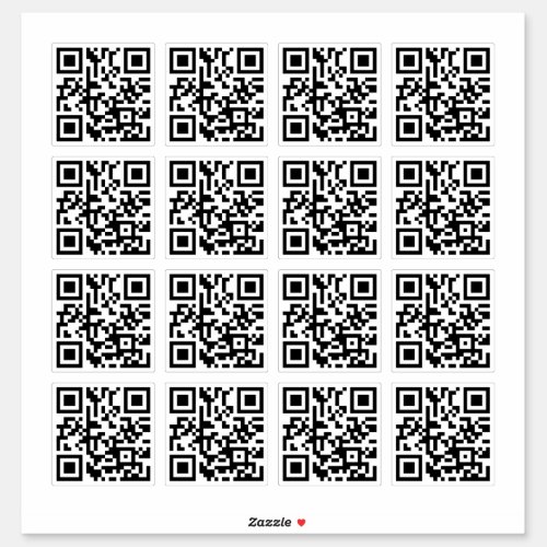 16 Personalized Easy to Make QR Code Sticker