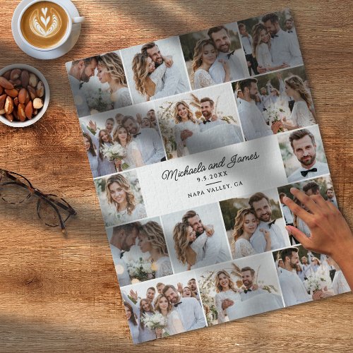 16-Photo Collage Wedding/Anniversary 520 Piece
