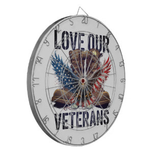 #16  Veterans Dart Board 