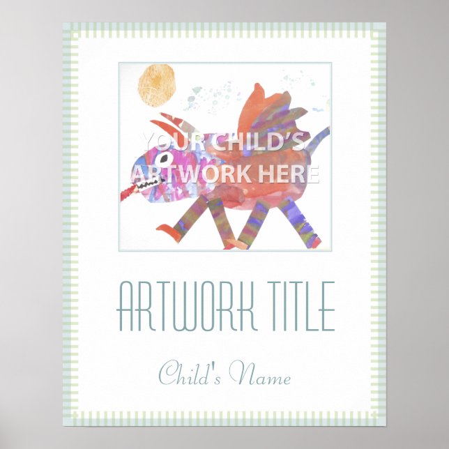 16"x20" Blue Line Poster  $13.50 (Front)