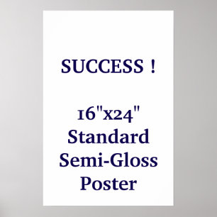 16"x24" Standard Semi-Gloss Poster