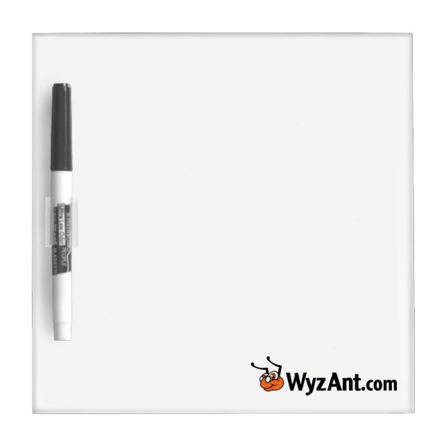 16" x 16" WyzAnt.com Dry-Erase Board (Front)
