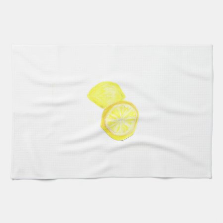 16" X 24" Kitchen Towel - Lemons