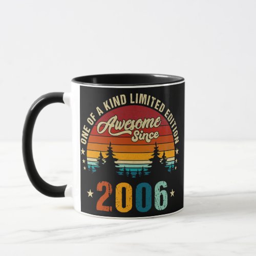 16 Year Old Gifts Vintage 2006 Limited Edition Mug