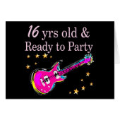 16 YEARS OLD AND READY TO PARTY (Front Horizontal)
