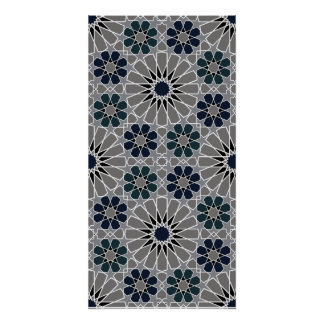 16s and 8s Rosettes Moroccan Style 3 Poster