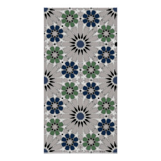 16s and 8s Rosettes Moroccan Style 4 Poster