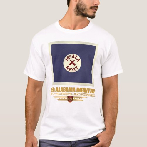 16th Alabama Infantry f10 T_Shirt