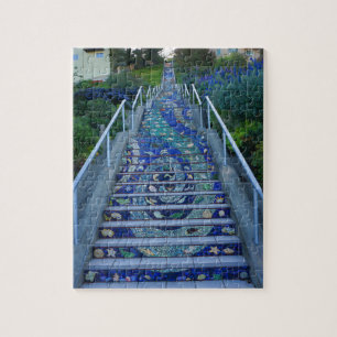 16th Avenue Tiled Steps #5 Jigsaw Puzzle
