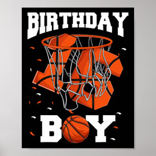 16th Birthday Basketball Kids1 Poster