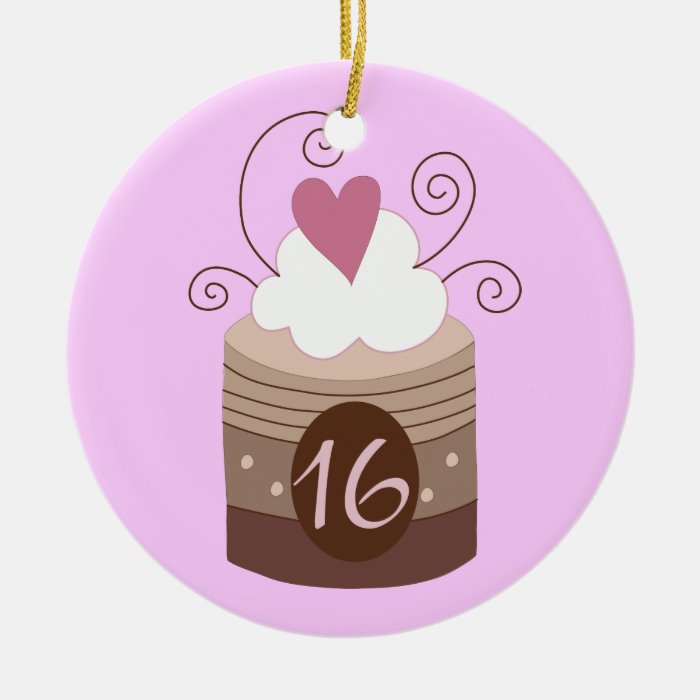 16th Birthday Gift Ideas For Her Christmas Ornament