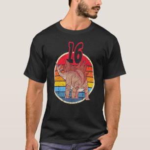 16th Birthday I Stegosaurus Stenops I Family Match T-Shirt