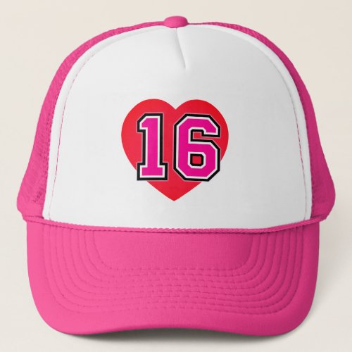 16th Birthday Party Trucker Hat