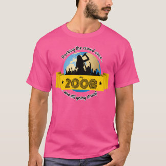 16th birthday Rocking the crowd since 072008 famil T-Shirt