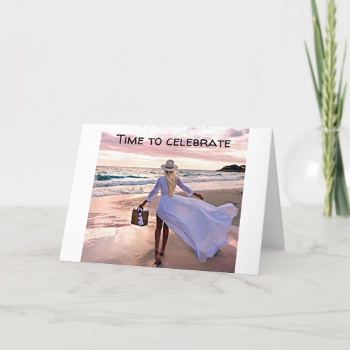 16th BIRTHDAY TIME TO CELEBRATE YOU Card