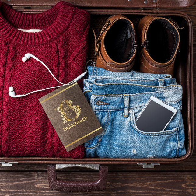 16th Century Celtic Knot Decorative Capital B Passport Holder (Creator Uploaded)