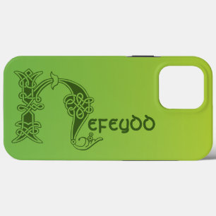 16th Century Celtic Knot Decorative Capital H iPhone 13 Pro Max Case