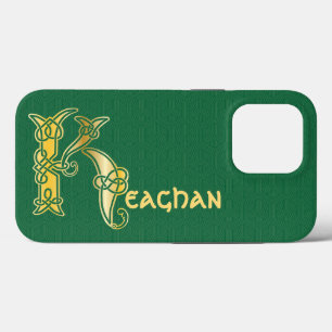 16th Century Celtic Knot Decorative Capital K iPhone 13 Pro Case