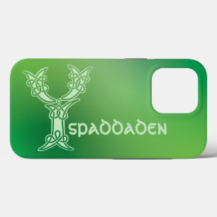 16th Century Celtic Knot Decorative Capital Y iPhone 13 Pro Case