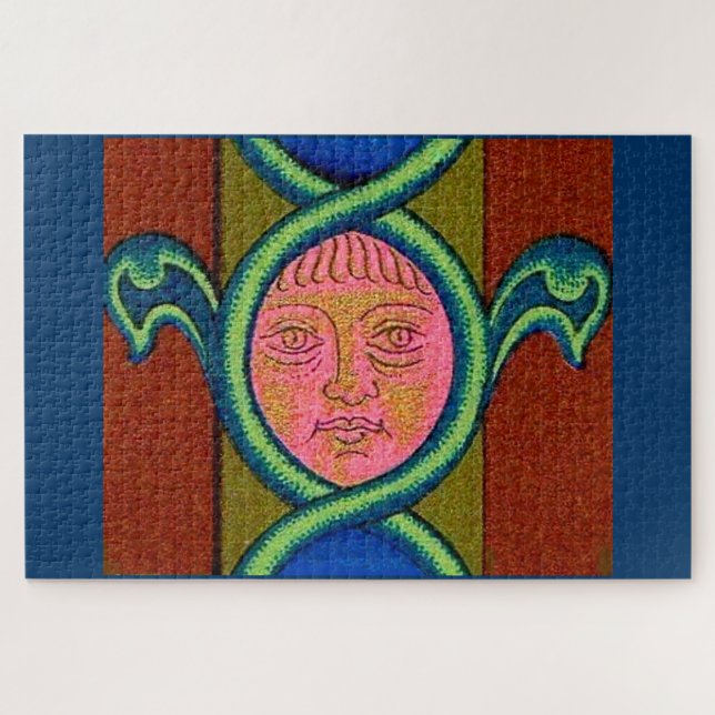 16th century found face jigsaw puzzle (Horizontal)